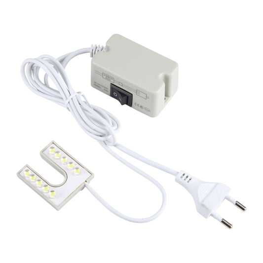 10 LEDs Nähmaschinenlampe U-förmig Highlight Magnet Arbeitsenergiesparlampe