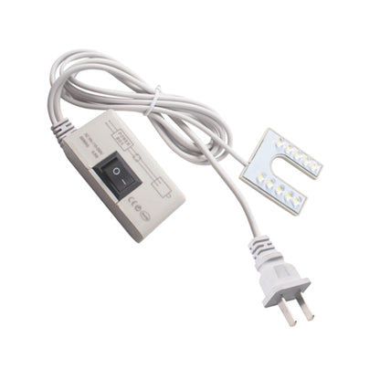 10 LEDs Nähmaschinenlampe U-förmig Highlight Magnet Arbeitsenergiesparlampe