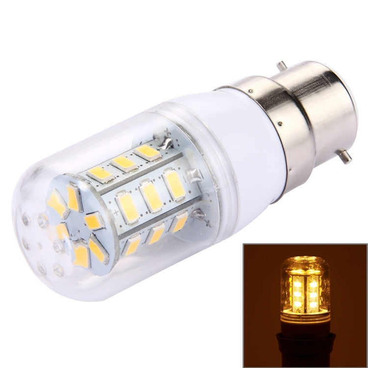 B22 2,5 W LED-Maislampe, 24 LEDs, SMD 5730, AC 12–24 V, AC 12–24 V