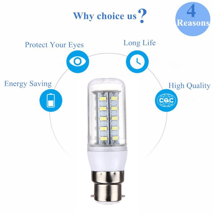 B22 3,5 W 36 LEDs SMD 5730 LED Mais Glühbirne, AC 110-220 V, AC 110-220 V