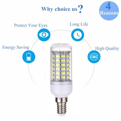 E14 5,5 W 69 LEDs SMD 5730 LED Maiskolben Glühbirne, AC 110-130 V, AC 110-130 V