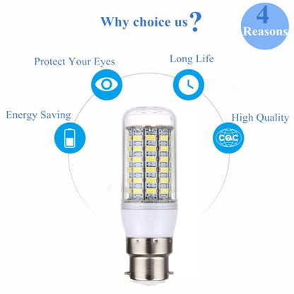 B22 5,5 W 69 LEDs SMD 5730 LED Mais Glühbirne, AC 12-60 V, AC 12-60 V