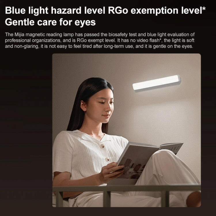 Original Xiaomi Mijia Magnetic Reading Lamp 2000mAh Type-C Rechargeable LED Desk Lamp, Magnetic Lamp