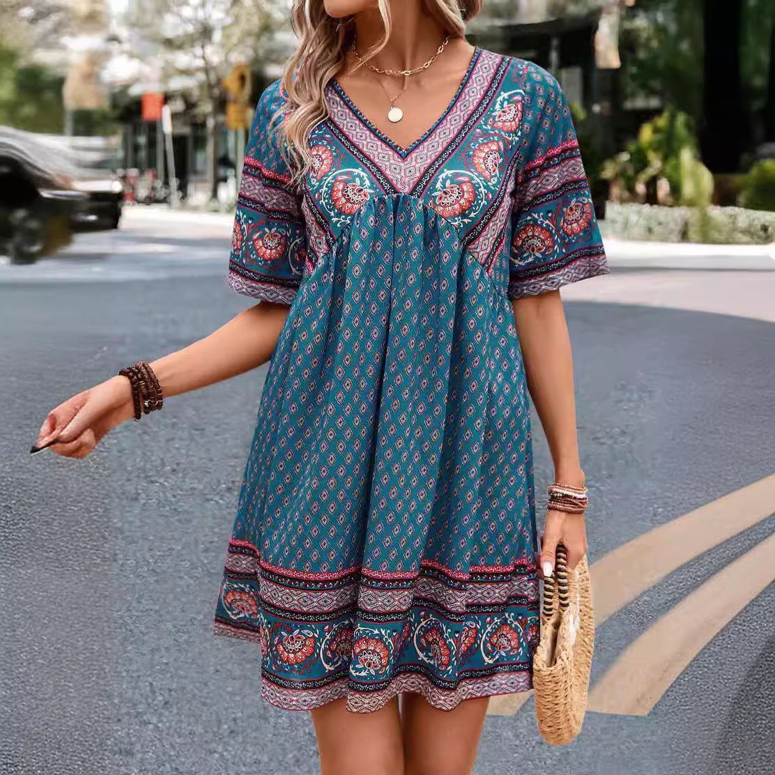 Chic Ethnic Style Dresses for Women: Elevate Your Holiday Look
