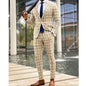Two-button Coat Men's Two-piece Suit