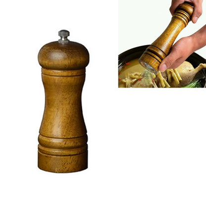 Länge: Klassische Pfeffer-, Gewürz- und Salzmühle aus Holz, Stil 4, 5 Zoll, Stil 4, 8 Zoll, Stil 4, 10 Zoll