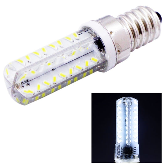 72 LED SMD 3014, einstellbare Helligkeit, AC 220 V, E14 220 V weißes Licht, E14 220 V warmweiß