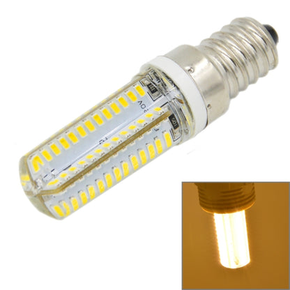 E14 5W 400LM 104 LED SMD 3014 Silikon Maiskolben Glühbirne, AC 220V (warmweißes Licht), 5W