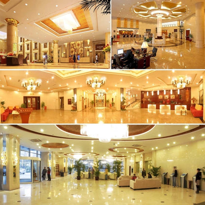 E14 5W 400LM 104 LED SMD 3014 Silikon Maiskolben Glühbirne, AC 220V (warmweißes Licht), 5W