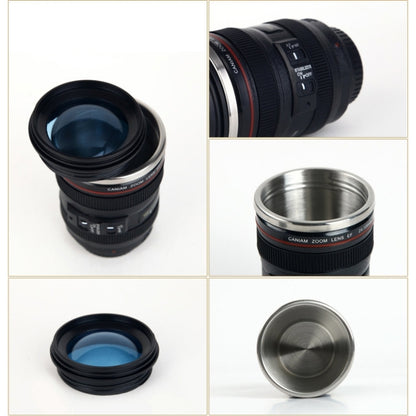400 ml Kameraobjektivbecher, Caniam EF 24–105 mm F4 Filterbecher für Kaffee, Milch, Wasser als Geschenk, 400 ml, Kameraobjektivbecher
