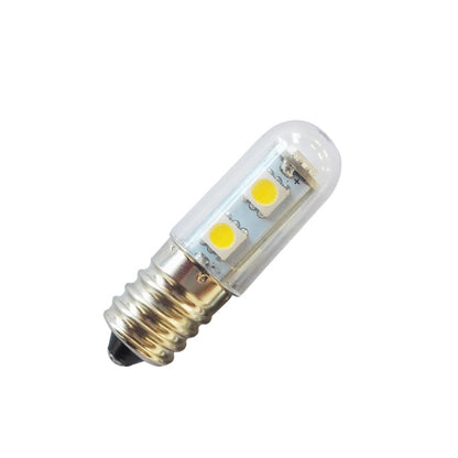E14 Schraubleuchte LED Kühlschrank Glühbirne 1W 220V AC 7 Licht SMD 5050 Ampere LED Licht Kühlschrank Home, Warmweiß, Kaltweiß