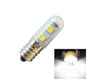 E14 Schraubleuchte LED Kühlschrank Glühbirne 1W 220V AC 7 Licht SMD 5050 Ampere LED Licht Kühlschrank Home, Warmweiß, Kaltweiß