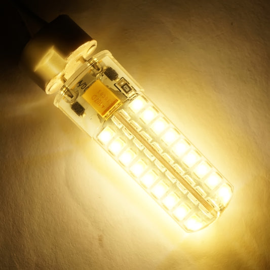 GY6.35 5W SMD2835 72LEDs Dimmbare Silikon-Maisbirne für Kronleuchter-Kristalllampen-Beleuchtungszubehör, AC 12V, Warmweiß, Kaltweiß