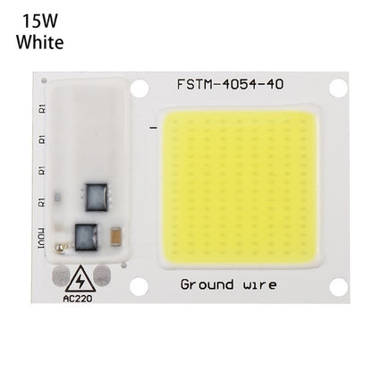 Hochleistungs-220-V-LED-Flutlicht, kalt-/warmweiß, COB-LED-Chip, IP65, Smart-IC-Treiberlampe, 15 W Weiß, 20 W Weiß, 30 W Weiß, 50 W Weiß, 15 W Warmweiß, 20 W Warmweiß, 30 W Warmweiß, 50 W Warmweiß