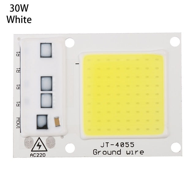 Hochleistungs-220-V-LED-Flutlicht, kalt-/warmweiß, COB-LED-Chip, IP65, Smart-IC-Treiberlampe, 15 W Weiß, 20 W Weiß, 30 W Weiß, 50 W Weiß, 15 W Warmweiß, 20 W Warmweiß, 30 W Warmweiß, 50 W Warmweiß