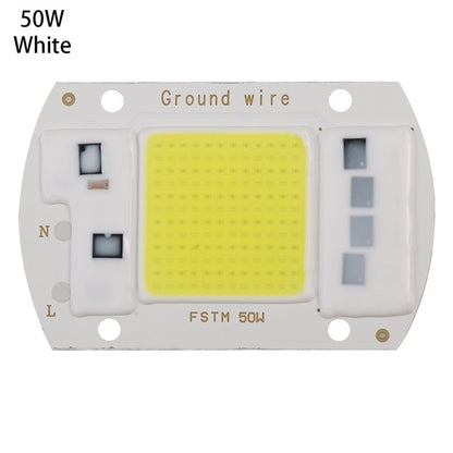 Hochleistungs-220-V-LED-Flutlicht, kalt-/warmweiß, COB-LED-Chip, IP65, Smart-IC-Treiberlampe, 15 W Weiß, 20 W Weiß, 30 W Weiß, 50 W Weiß, 15 W Warmweiß, 20 W Warmweiß, 30 W Warmweiß, 50 W Warmweiß