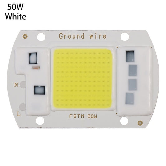 Hochleistungs-220-V-LED-Flutlicht, kalt-/warmweiß, COB-LED-Chip, IP65, Smart-IC-Treiberlampe, 15 W Weiß, 20 W Weiß, 30 W Weiß, 50 W Weiß, 15 W Warmweiß, 20 W Warmweiß, 30 W Warmweiß, 50 W Warmweiß