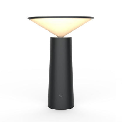 Simple and Warm Bedroom Creative Home Hotel Study Bedside Lamp, Black, White