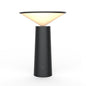 Simple and Warm Bedroom Creative Home Hotel Study Bedside Lamp, Black, White
