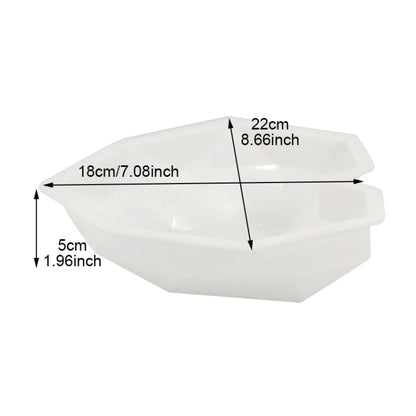 3 Stück Diamant-Liebes-Silikonform zum Selbermachen, Kuchen-Biskuit-Backwerkzeug, Chiffon-Mousse-Dessertform, Diamant-Liebesform