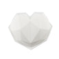 3 Stück Diamant-Liebes-Silikonform zum Selbermachen, Kuchen-Biskuit-Backwerkzeug, Chiffon-Mousse-Dessertform, Diamant-Liebesform