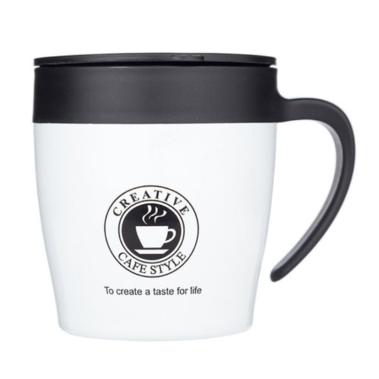 Griff Kaffeetasse Edelstahl Thermos Tassen Vakuumflasche Wasserflasche Bussiness tragbare Thermo Tasse
