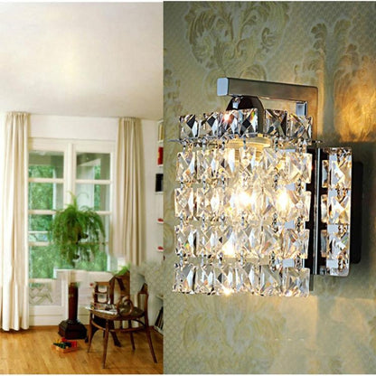 Einzelkopf Kreative Einfache Moderne Schlafzimmer Wohnzimmer Gang Korridor Kristall Wandleuchte mit 5W LED Lichtquelle