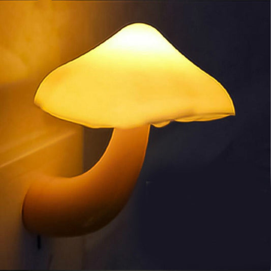 Mini-LED-Energiesparlampe in Pilzform für Kinder und Babyzimmer, Pilz-Nachtlicht, EU-Stecker