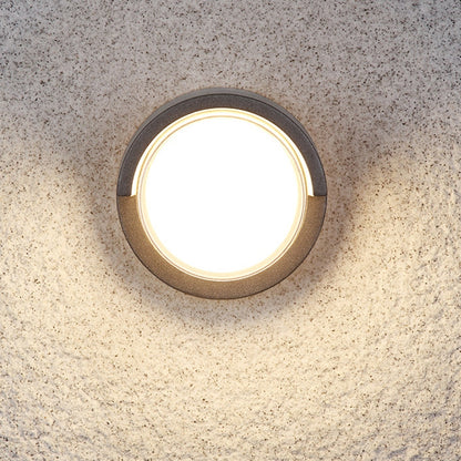 10 W, 3000 K, Terrassen-/Veranda-/Gartenleuchte, wasserdicht, IP54, LED-Wandleuchte für den Außenbereich, 13 cm runde Form, 13 cm quadratische Form, 16 cm runde Form, 16 cm quadratische Form
