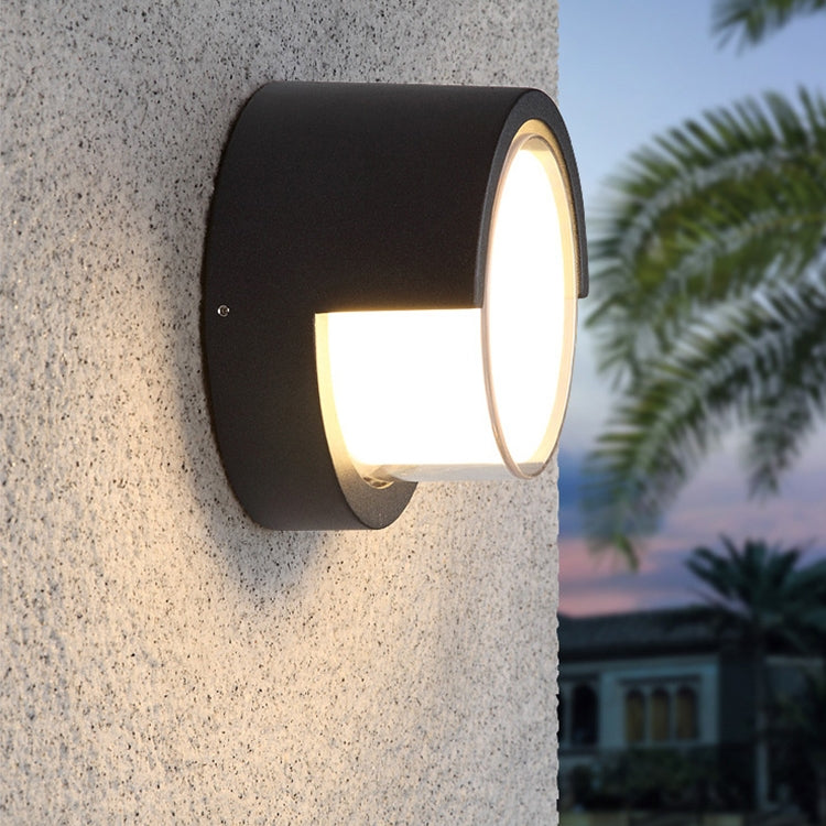 10 W, 3000 K, Terrassen-/Veranda-/Gartenleuchte, wasserdicht, IP54, LED-Wandleuchte für den Außenbereich, 13 cm runde Form, 13 cm quadratische Form, 16 cm runde Form, 16 cm quadratische Form