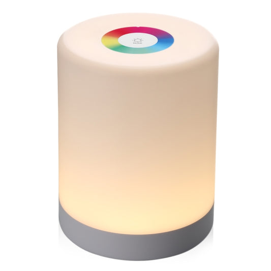 LED Touch Control Induktionsdimmerlampe Smart Dimmbares RGB-Farbwechsel-Nachtlicht mit wiederaufladbarem Nachttisch