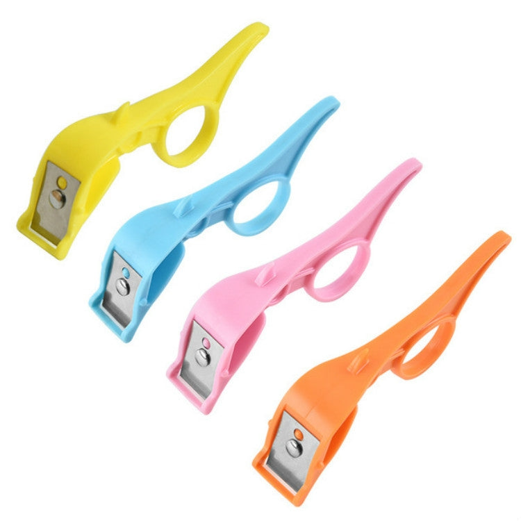 Küchen-Obstschäler, Edelstahl-Schälmesser, zufällige Farblieferung