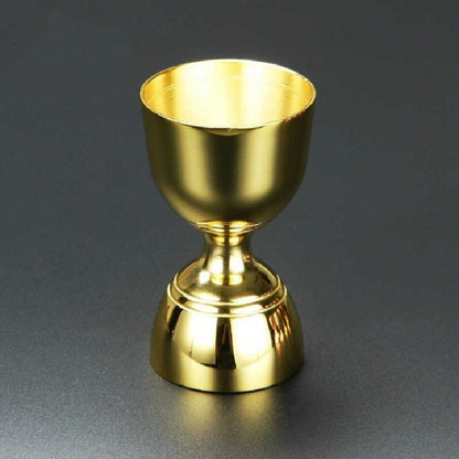 Stainless Steel Wine Measurer Ounce Cup Mixing Measuring Cup, Rose Gold, Gun Black, Tyrant Gold, Mirror Light
