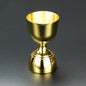 Stainless Steel Wine Measurer Ounce Cup Mixing Measuring Cup, Rose Gold, Gun Black, Tyrant Gold, Mirror Light
