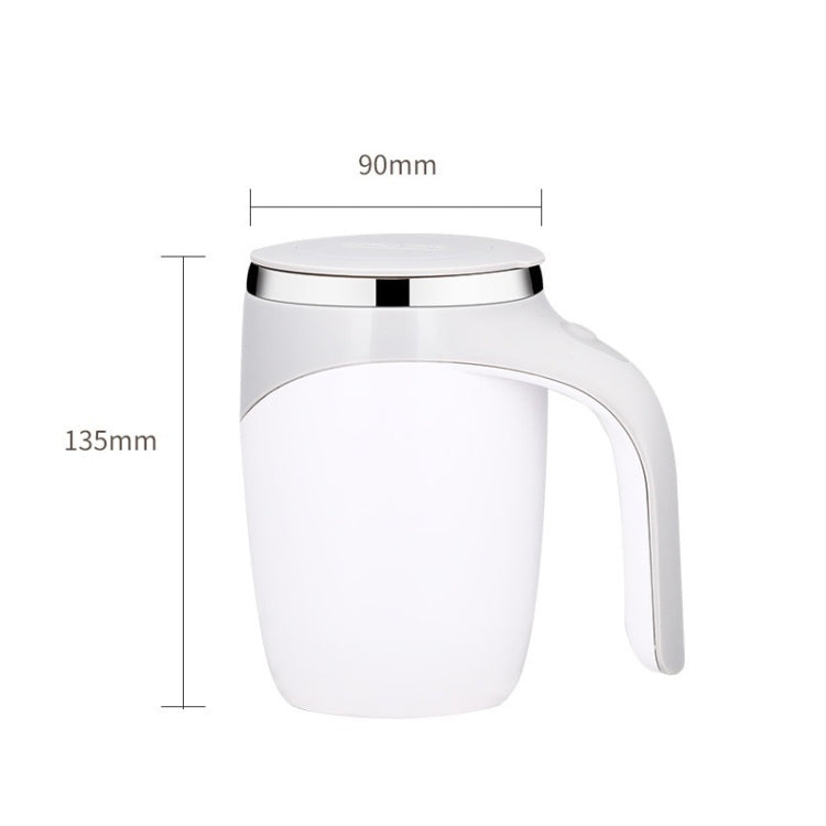 Elektrischer Rührbecher, Milchshake-Kaffee-Rührbecher, elektrisch (weiß), elektrisch (braun)