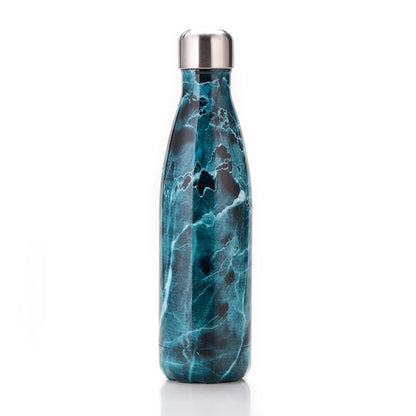 Thermal Cup Vacuum Flask Heat Water Bottle Portable Stainless Steel Sports Kettle, 500ml