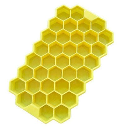 37 Grids Eiswürfel Waben Eismaschine Form DIY Form Popsicle Formen Joghurt Eis Box Kühlschrank Leckereien Gefrierschrank