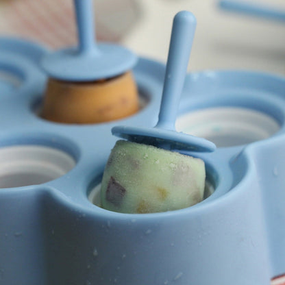 Mini DIY Kreative Popsicle Form Umweltfreundliche Silikon Eiswürfel Eiscreme Form, Rechteckig