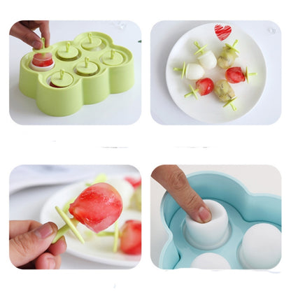 Mini DIY Kreative Popsicle Form Umweltfreundliche Silikon Eiswürfel Eiscreme Form, Rechteckig