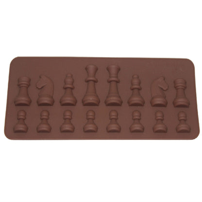 Silikon Schach Schokoladenform Kandiszucker Seifenform, Schachform