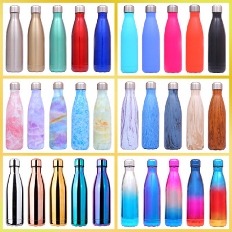 Thermobecher, Vakuumflasche, Wärmewasserflasche, tragbarer Edelstahl-Sportkessel, 500 ml