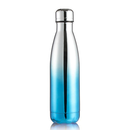 Thermobecher, Vakuumflasche, Wärmewasserflasche, tragbarer Edelstahl-Sportkessel, 500 ml