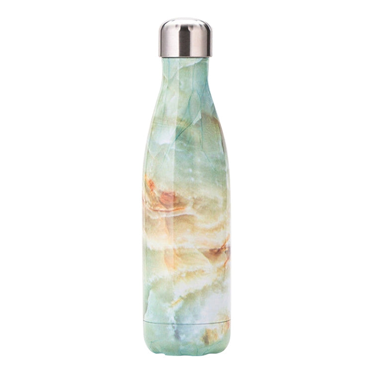Thermobecher, Vakuumflasche, Wärmewasserflasche, tragbarer Edelstahl-Sportkessel, 500 ml