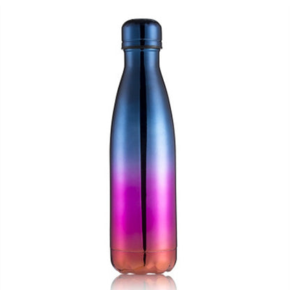 Thermobecher, Vakuumflasche, Wärmewasserflasche, tragbarer Edelstahl-Sportkessel, 500 ml