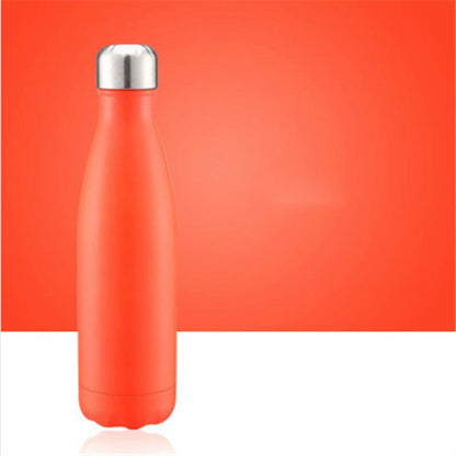 Thermobecher, Vakuumflasche, Wärmewasserflasche, tragbarer Edelstahl-Sportkessel, 500 ml