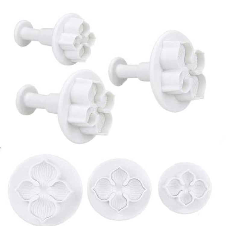 2 Set Silikon Hortensien Fondant Kuchen Dekorieren Blume Blossom Form, 3 PCS Hortensien