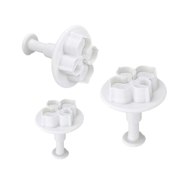 2 Set Silikon Hortensien Fondant Kuchen Dekorieren Blume Blossom Form, 3 PCS Hortensien