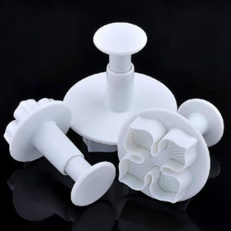 2 Set Silikon Hortensien Fondant Kuchen Dekorieren Blume Blossom Form, 3 PCS Hortensien