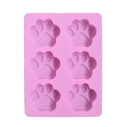 3 PCS Pfotenseife Eis Schokolade Kuchen Silikonform, Seifenform