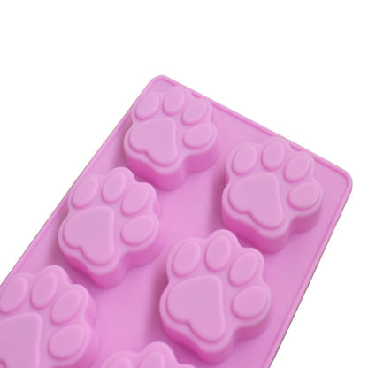 3 PCS Pfotenseife Eis Schokolade Kuchen Silikonform, Seifenform